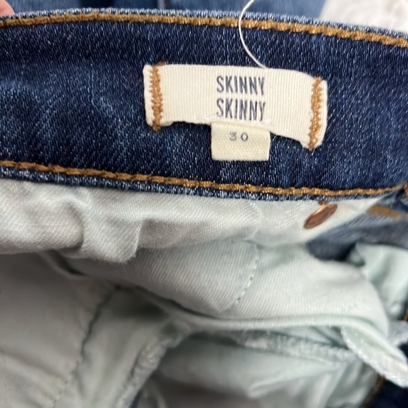 Madewell Skinny Skinny Distressed Denim jeans size 30 - Picture 10 of 11